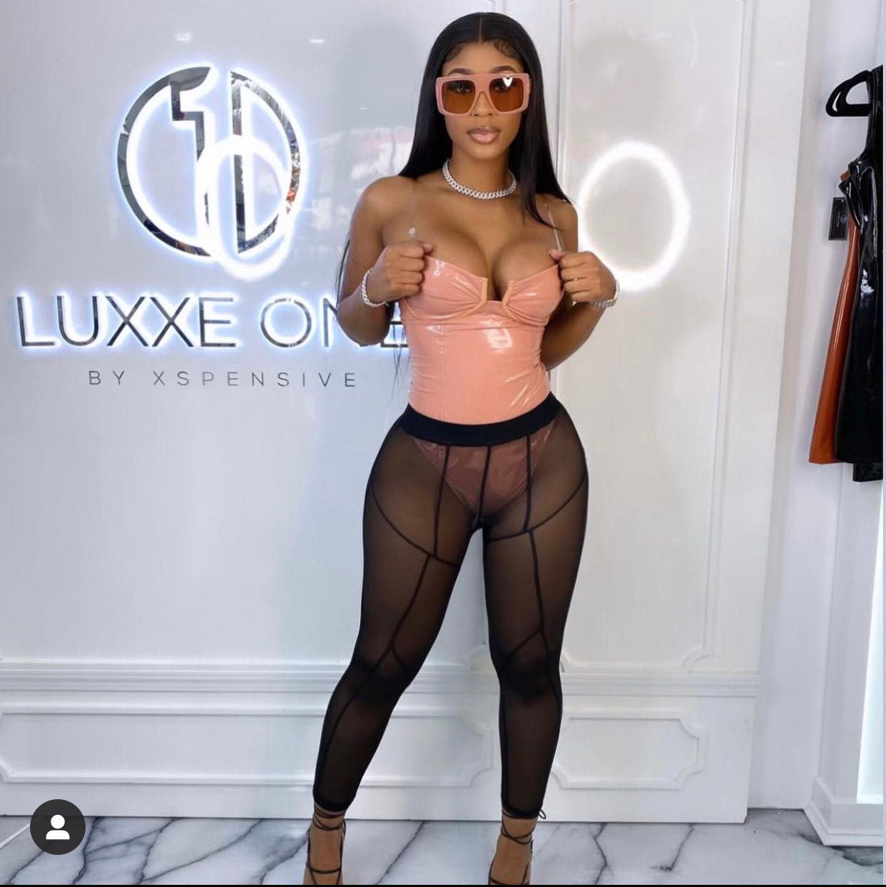 "Mesh" Tights - Luxxe One